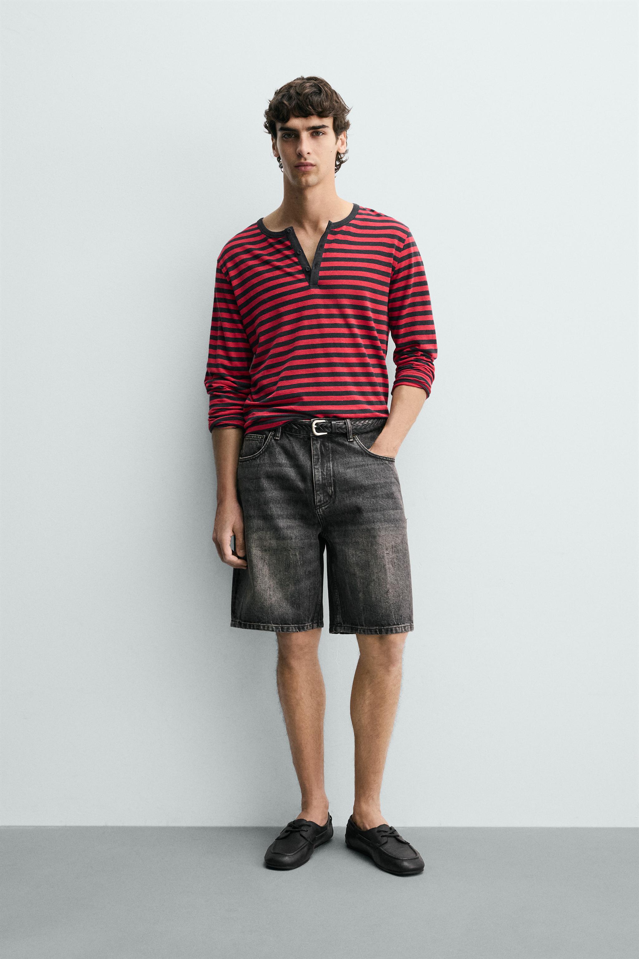 BERMUDA EN JEAN RELAXED FIT